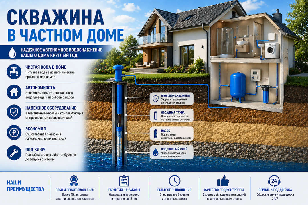 Ремонт скважин на воду в Курске и Курской области от компании АкваТехСтрой46
